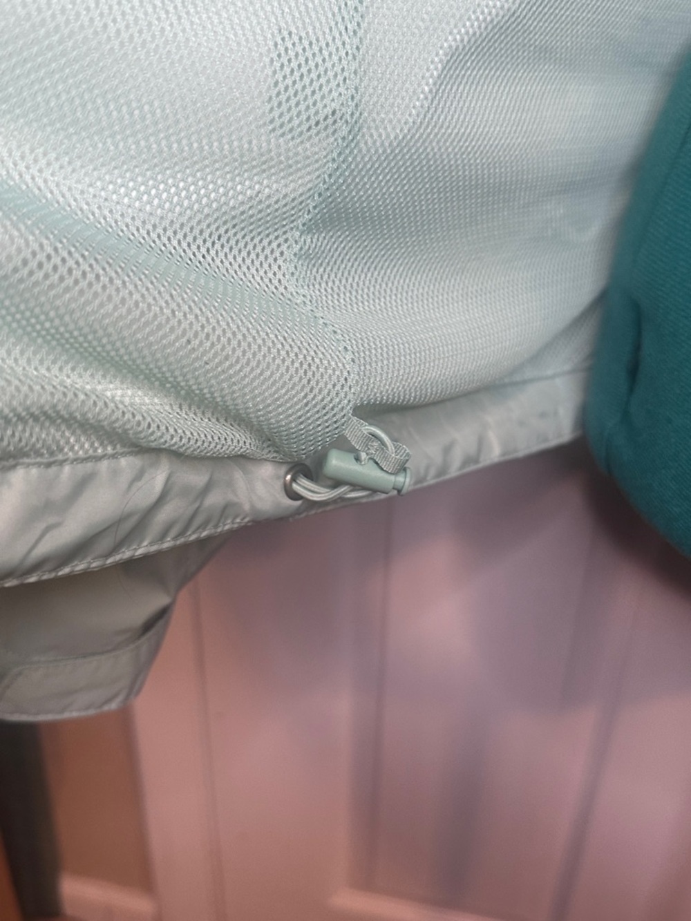 Columbia Women's Mint Green Arcadia II Waterproof Hooded Rain Jacket - Picture 3 of 12